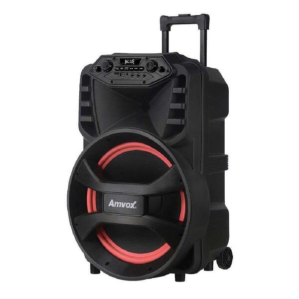 Caixa De Som Amvox Bluetooth Aca 880 Vegas Preto 880w Rms Biv