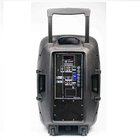 Caixa De Som Ativa 15 Polegadas Bt Usb Fm Auxiliar Microfone