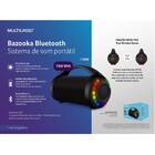 Caixa De Som Bazooka 70w Rms Bt Aux Usb Led Multilaser Sp600