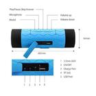 Caixa De Som Bluetooth 10w Resistente À Água Bt101 Azul