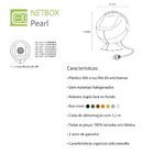 Caixa De Som Bluetooth Com Extensão Pearl Branco