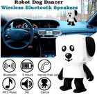Caixa de som Bluetooth dancing dog USB rádio portátil dançant
