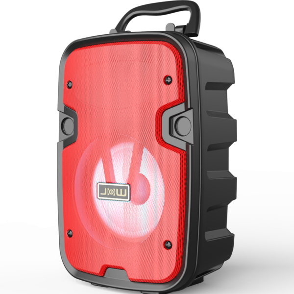 Caixa De Som Bluetooth Kimiso Km-2002 Usb Fm Sd Aux - Vermelho