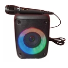 Caixa De Som Bluetooth Kts 1236 C/ Microf. Super Potente Rbg