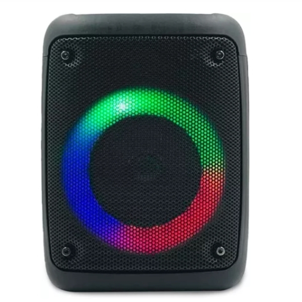 Caixa De Som Bluetooth Kts 1236 C/ Microf. Super Potente Rbg