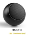 Caixa De Som Bluetooth Mini Metal Amplificada 3w Preto