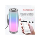 Caixa De Som Bluetooth Multimidia Led Portatil Xdg-157 Cinza