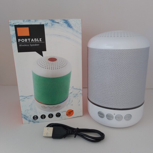 Caixa De Som Bluetooth Multimidia Speaker - Cinza