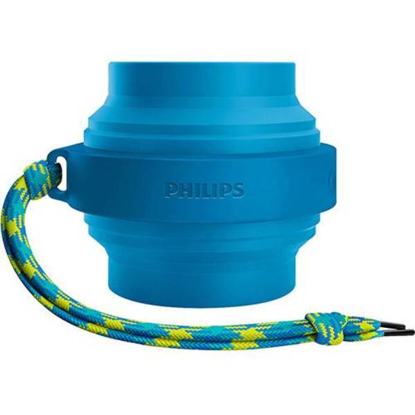 Caixa De Som Bluetooth Philips Bt2000a/00 Azul 2w Entrada Aux