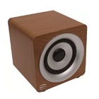 Caixa De Som Bluetooth Pine Madeira Newlink Sp113