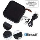 Caixa De Som Bluetooth Portátil T5 Fm Academia Piscina Aula