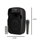 Caixa De Som Bluetooth Radio Kts-1061 Com Controle Remoto E M