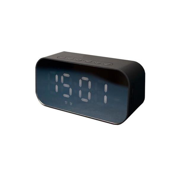 Caixa de som bluetooth com relogio clearance