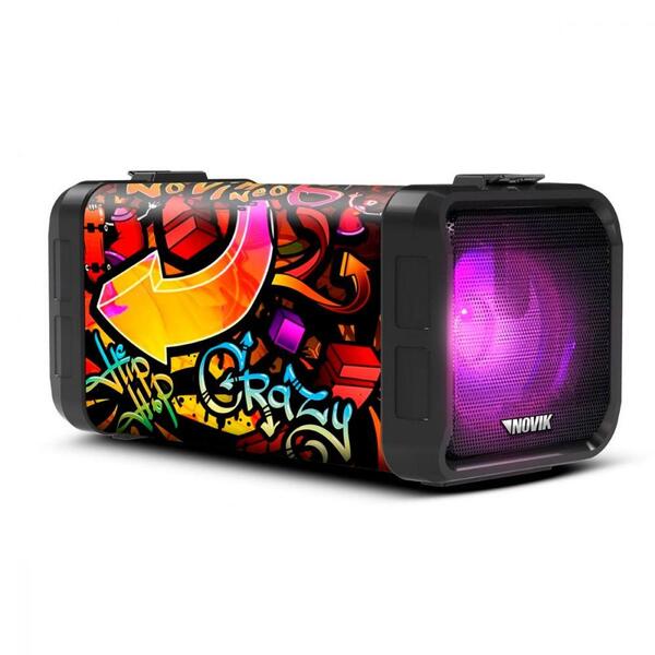 Caixa De Som Bluetooth/usb/sd 120w C/bateria Neo Adventure 5