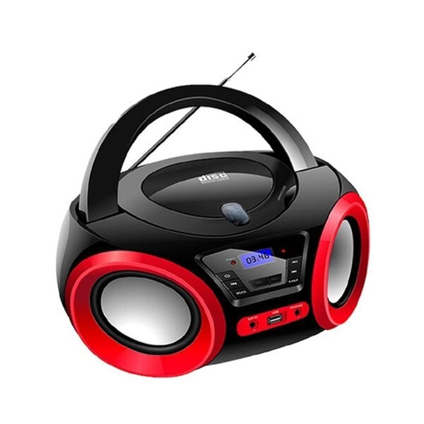 Caixa De Som Boombox Lenoxx, Com Bluetooth, Usb, Cd - Bd1370