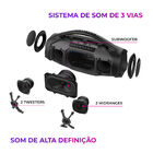 Caixa De Som Boombox Plus Aiwa Bbs-01-bg 200w Bluetooth 30h I