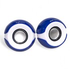 Caixa De Som Dragonball Computador Celular Azul/branco Cs-68