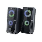 Caixa De Som Gamer 2.0 15w Rms Led Rgb Usb Multilaser Sp330