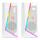 Caixa De Som Gamer Redragon Anvil 2.0 Usb Rgb Branco