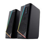 Caixa De Som Gamer Trust Gxt 609 Zoxa Pto Rgb Preto - T24070