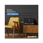 Caixa De Som Gradiente 5,5" 1000w 3d Preto Gcr108 - Bivolt