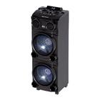 Caixa De Som Gradiente Black Bass Gdb10m Led 1200w Preto-biv