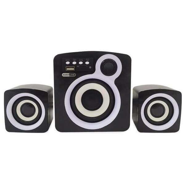 Caixa De Som Hardline As-2100 2.1 Canais 16 W Rms Alimentacao