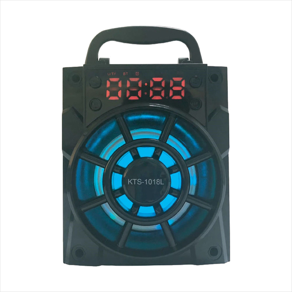 Caixa De Som Kts-1018 Portátil Bluetooth Usb Potente Rádio Su