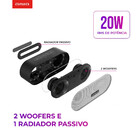 Caixa De Som Mini Speaker Aiwa Com Proteção A Água E Poeira -