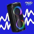 Caixa De Som Moob Wave Bluetooth 5.0 Tws 2 Alto Falantes Pain