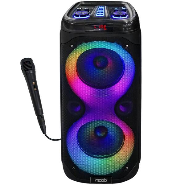 Caixa De Som Moob Wave Bluetooth 5.0 Tws 2 Alto Falantes Pain