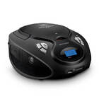 Caixa De Som Multilaser Boombox 20w Rms Cd/usb/sd/fm/aux. Pre