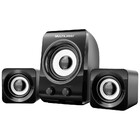 Caixa De Som Multimadia 2.1 8w+3w Rms Preto Sp172