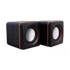 Caixa De Som Para Computador Pc Notebook 3w Rms Cabo P2 Usb