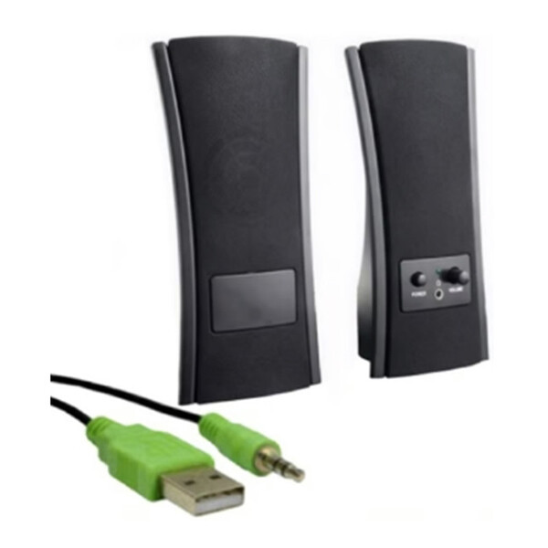 Caixa De Som Para Pc E Notebook Canais 1.0w Volume Top