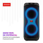 Caixa De Som Partybox Aiwa Pb-04 Bluetooth 18h Rgb Usb Tws Pr