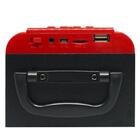 Caixa De Som Portátil Bluetooth Mp3 Usb Radio Fm 6w Grasep D-