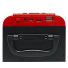 Caixa De Som Portátil Bluetooth Mp3 Usb Radio Fm 6w Grasep D-