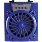 Caixa De Som Portátil Bluetooth Mp3 Usb Radio Fm Auxiliar 8w