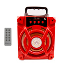 Caixa De Som Portátil Com Led Rádio Controle Remoto Kts-1065a