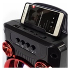 Caixa De Som Portátil Hoopson 50w Bluetooth, Usb Auxiliar Fm