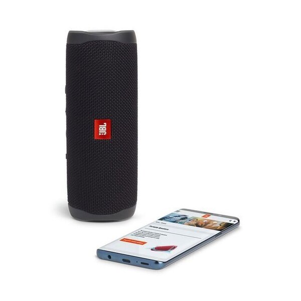 Caixa De Som Portátil Jbl Flip 5 Bluetooth Black