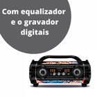 Caixa De Som Portátil Mondial Mco-08 Multi Connect Thunder St