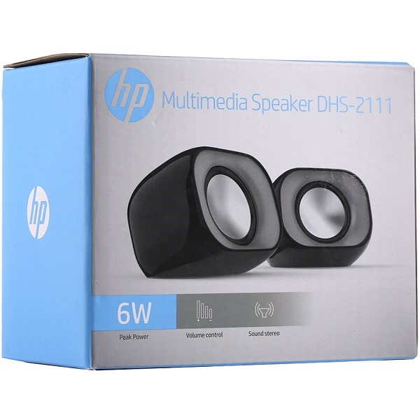 Caixa De Som Speaker 2.0 Dhs-2111 Preta Hp
