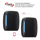 Caixa De Som Speaker Aiwa Sp-03-b 15w Bluetooth Ipx4 Rgb Mini