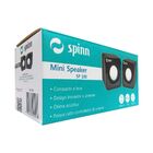 Caixa De Som Spinn 4w Rms Usb Preto Sp100