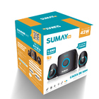 Caixa De Som Sumay Multimidia 2.1 42w Bluetooth  - Sm-cs3313b