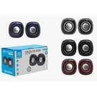 Caixa De Som Usb 2.0 5w Cx-pc020 Hoopson Vermelha