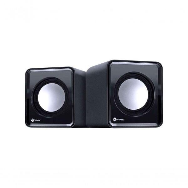 Caixa De Som Vinik 2.0 Usb 5v 2x Vs-01 Preto 29384