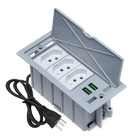 Caixa De Tomada 4 Blocos 3 Tomadas 20a 2 Usb 4.9a Branco